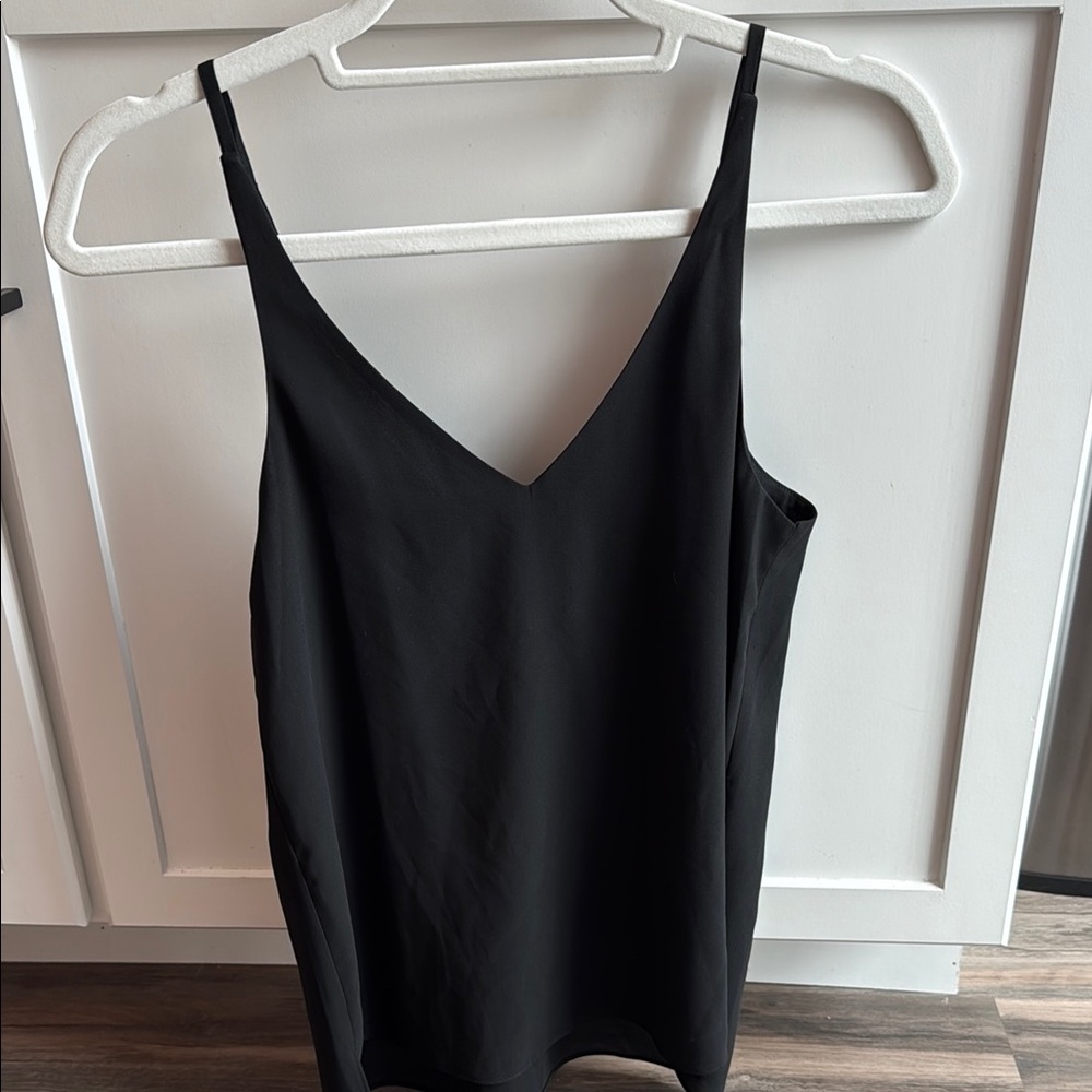 Topshop Black Fitted Sleeveless Camisole